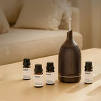 Ultrasonic Aroma Oil Diffuser Dark Brown